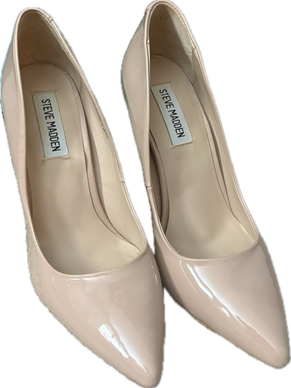 Steve Madden Blush Patent Pointed-Toe Pumps